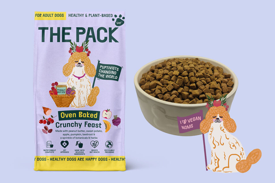 The Pack Launches ‘groundbreaking Advancement In Plant Based Dry Dog